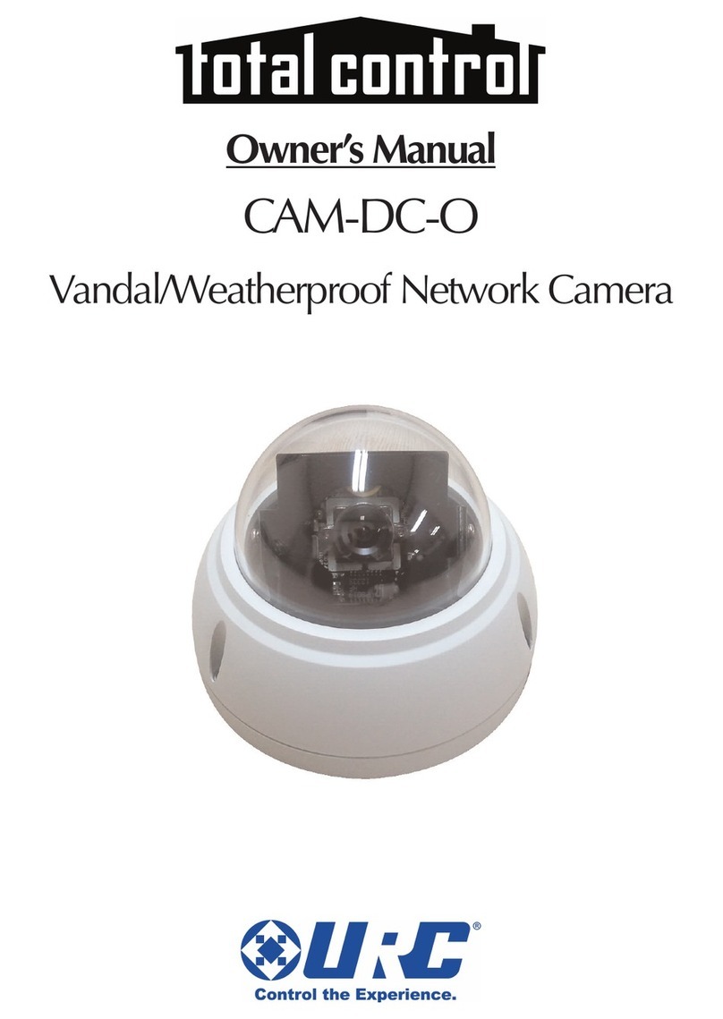 URC CAM-DC-O User manual