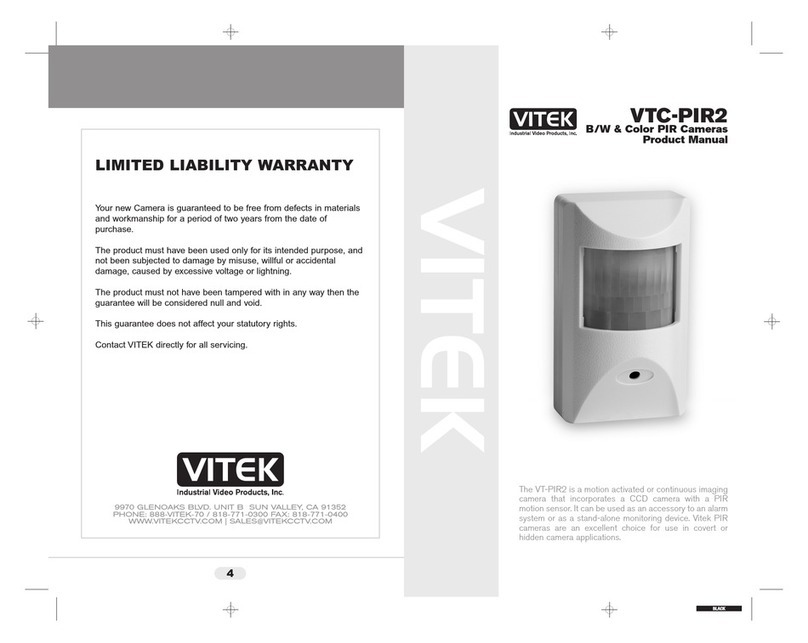 Vitek VTC-PIR2 User manual