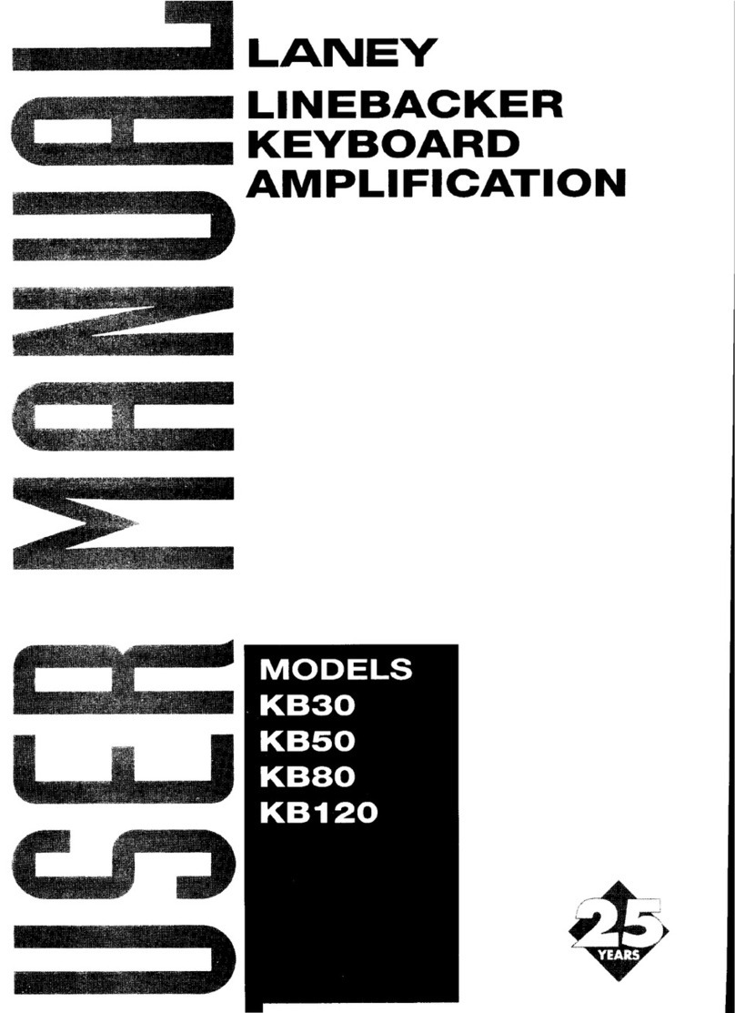 Laney KB30 User manual