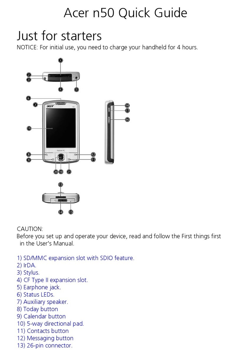 Acer n50 quick guide
