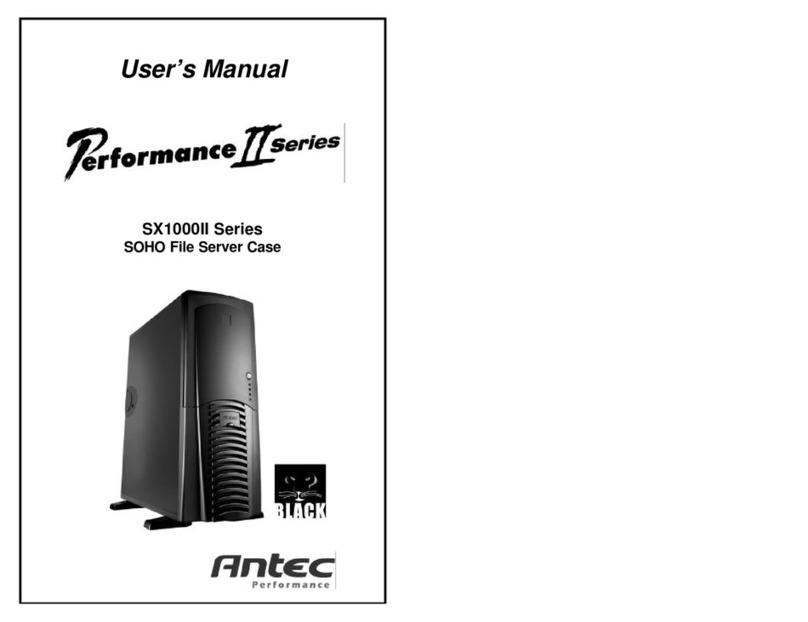 Antec SX1000II Series user manual