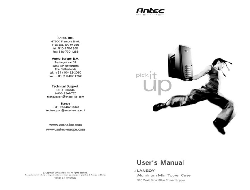 Antec Super LANBOY User manual