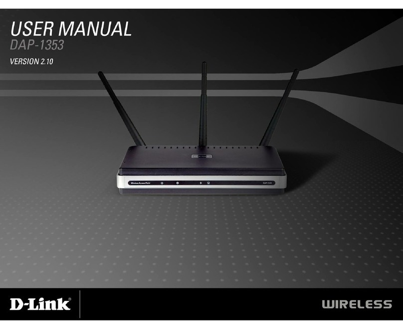 D-Link Rangebooster N 650 Access Point DAP-1353 User manual