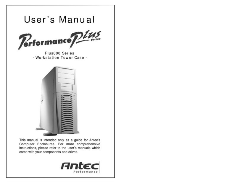 Antec Plus800 Series User manual