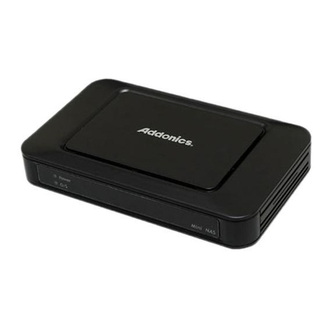 Addonics Technologies NAS25HDU2 User manual Addonics Technologies NAS25HDU2 User manual