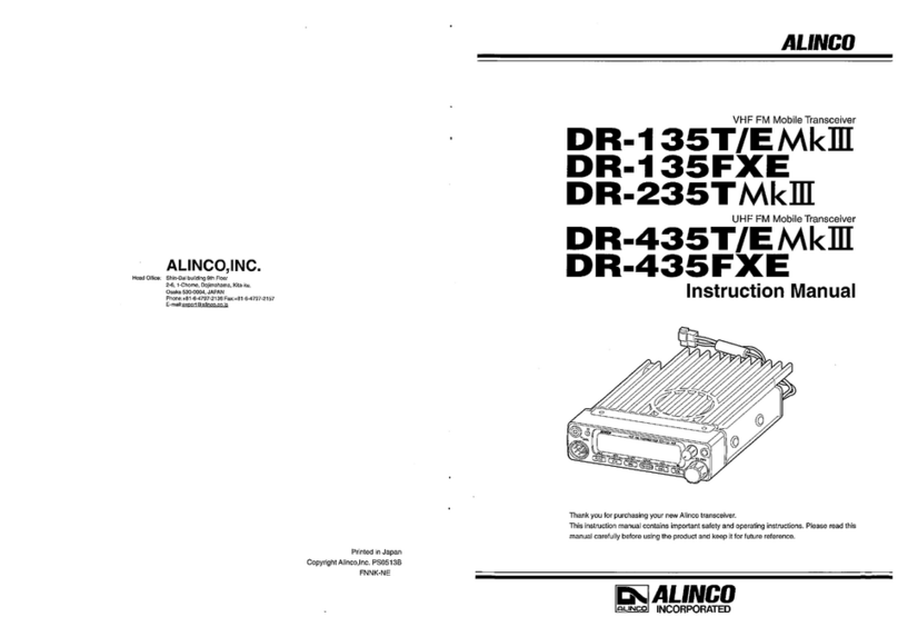 Alinco DR-135T MkII User manual