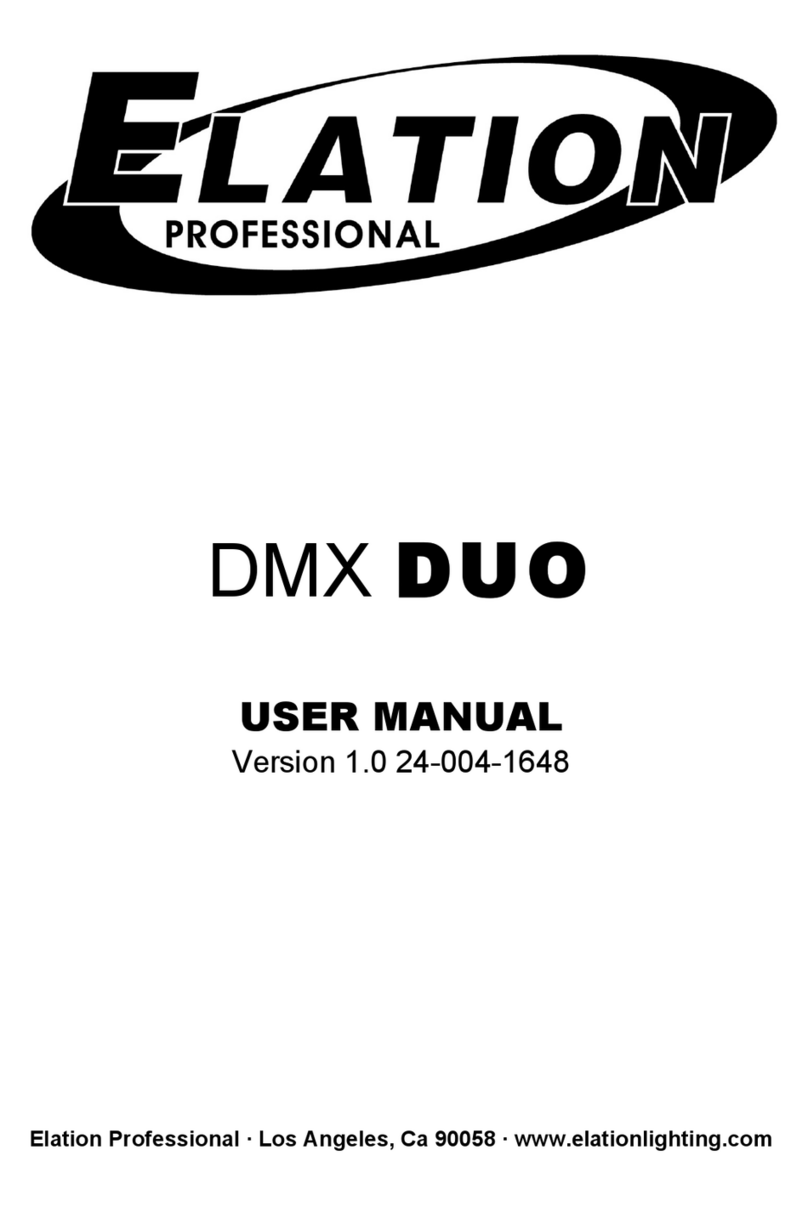 Elation DMX DUO User manual