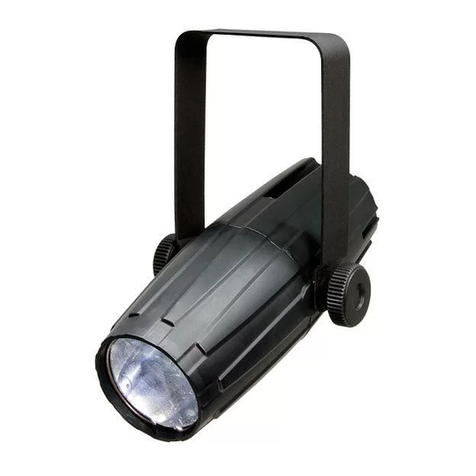 Chauvet LED Pinspot 2 user manual Chauvet LED Pinspot 2 user manual