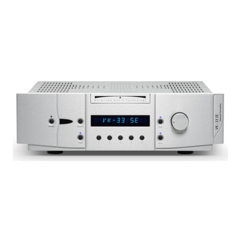 Balanced Audio Technology VK-33SE owner's manual