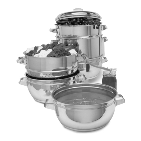 Back to Basics NUTRI-STEAMER User manual