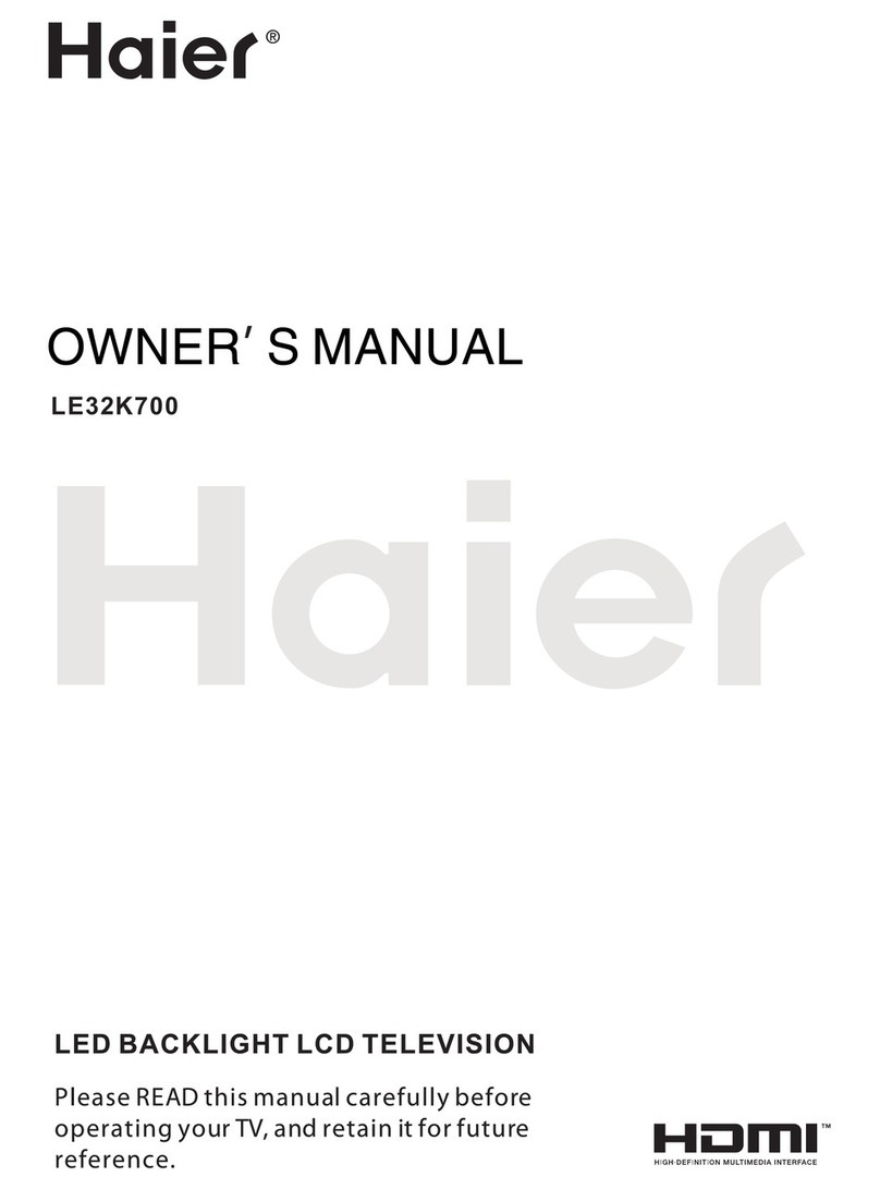 Haier LE32K700 User manual