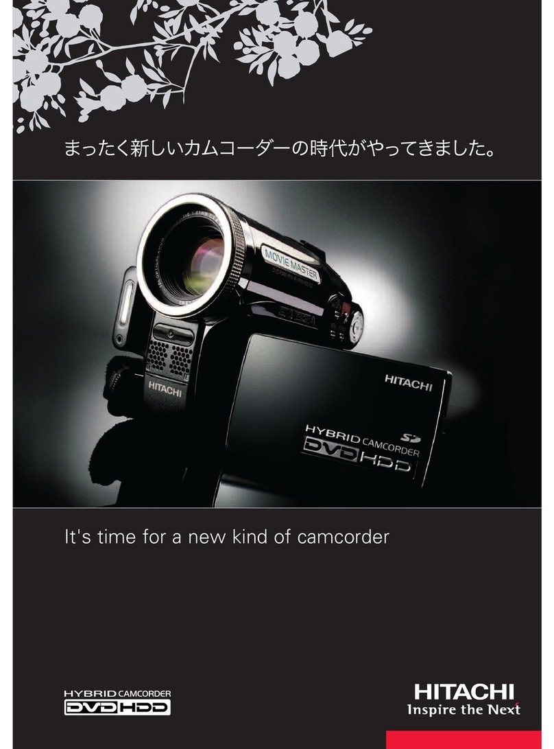 Hitachi DZ-HS301E User manual