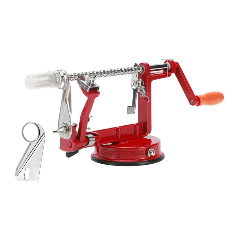 Back to Basics PEEL AWAY PEELER User manual