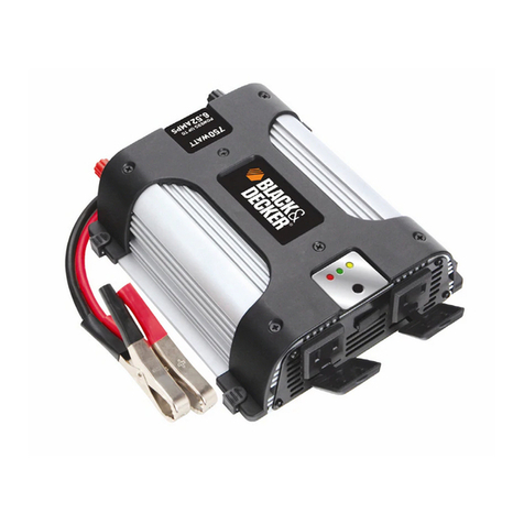 Black & Decker PI750AB instruction manual
