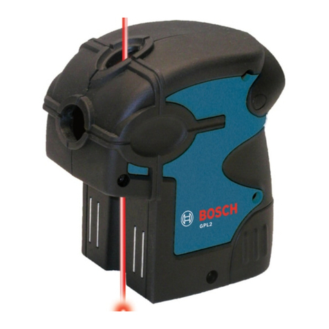Bosch GPL2 Assembly instructions Bosch GPL2 Assembly instructions
