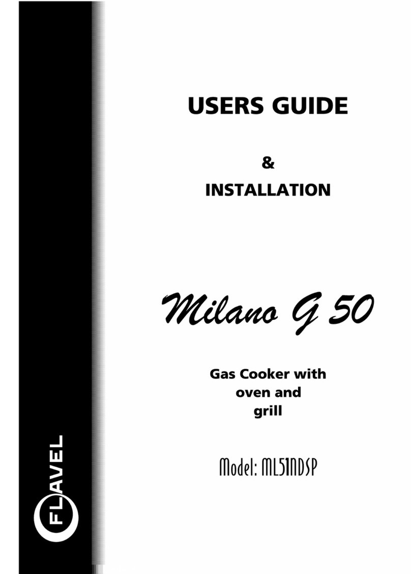 Flavel ML51NDSP Users guide & installation