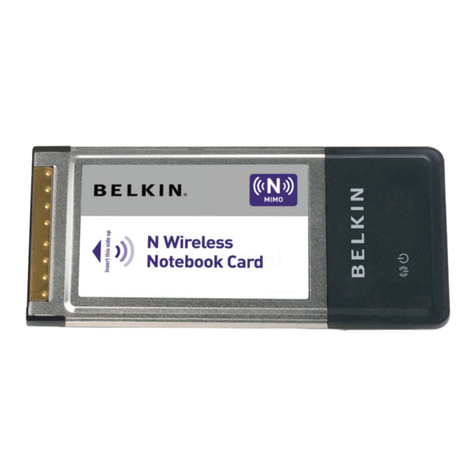Belkin N Wireless User manual