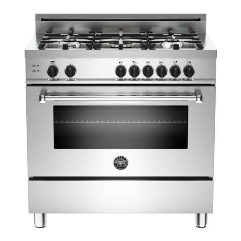 Bertazzoni MAS36 5 GAS XELP Instructions for use Bertazzoni MAS36 5 GAS XELP Instructions for use