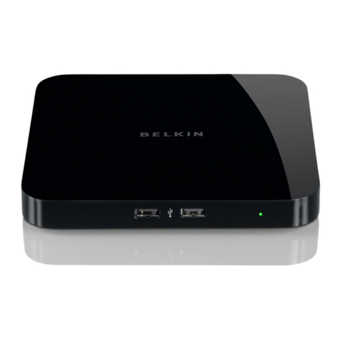Belkin Network USB Hub User manual Belkin Network USB Hub User manual