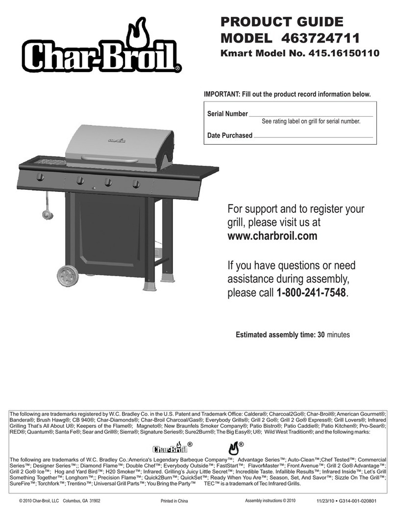 Char-Broil 463724711 Product guide Char-Broil 463724711 Product guide