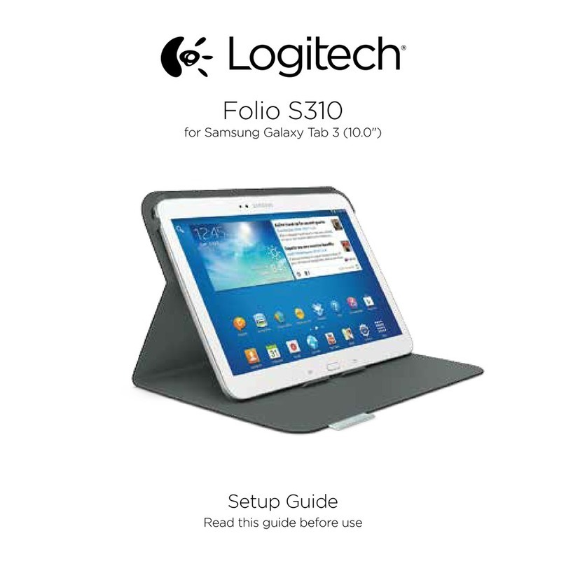 Logitech Folio S310 User manual