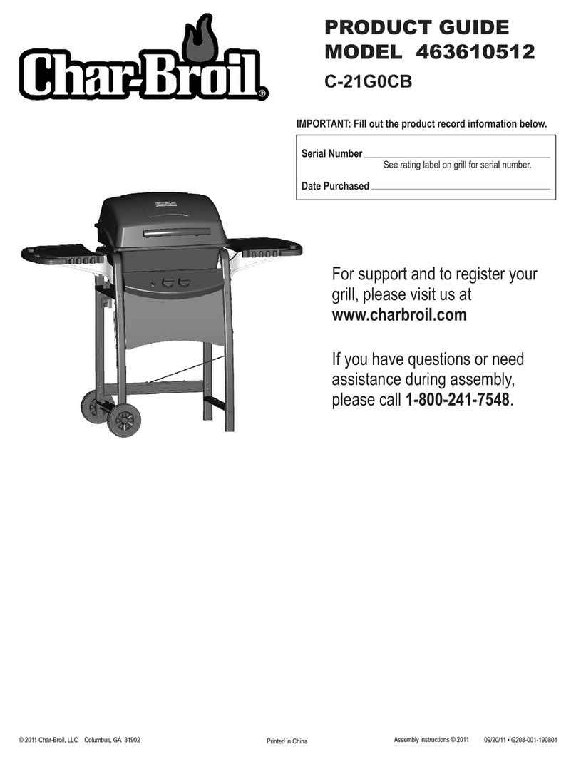 Char-Broil C-21G0CB User manual