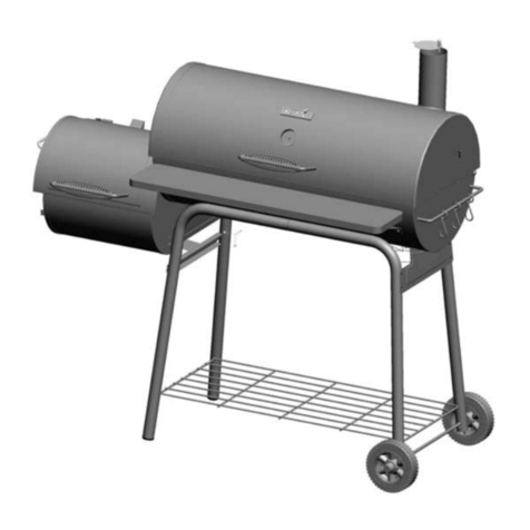 Char-Broil Offset Smoker 875 Product guide