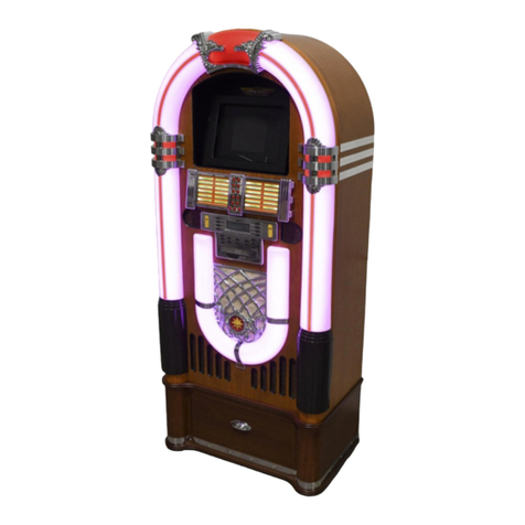 Crosley Tablet Jukebox CR1205A User manual
