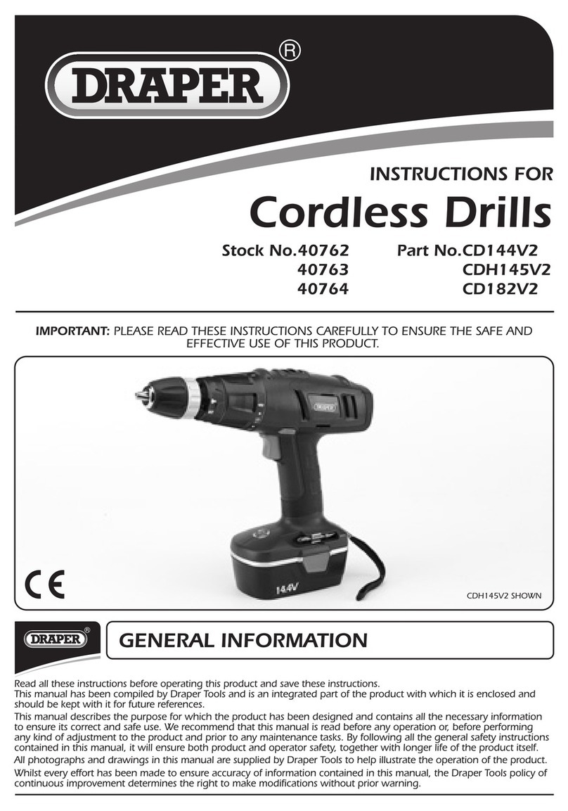 Draper CDH145V2 instructions