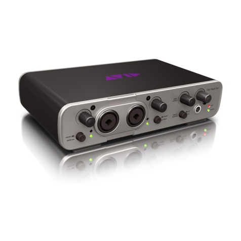 Avid Technology Fast Track Duo User manual