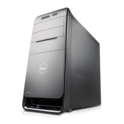 Dell Studio XPS 7100 User manual