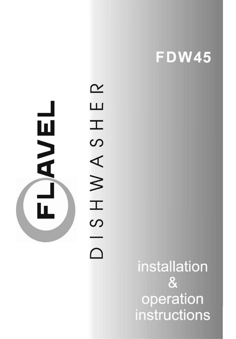 Flavel FDW45 User manual