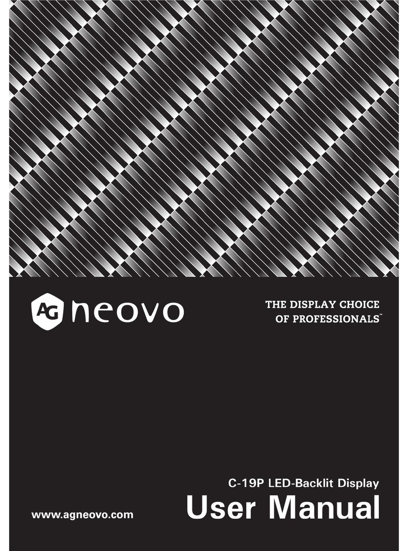 AG Neovo C-19P User manual
