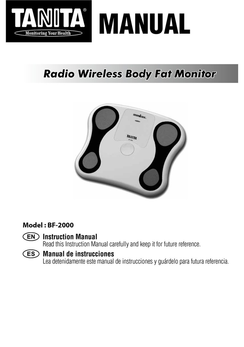 Tanita BF-2000 instruction manual