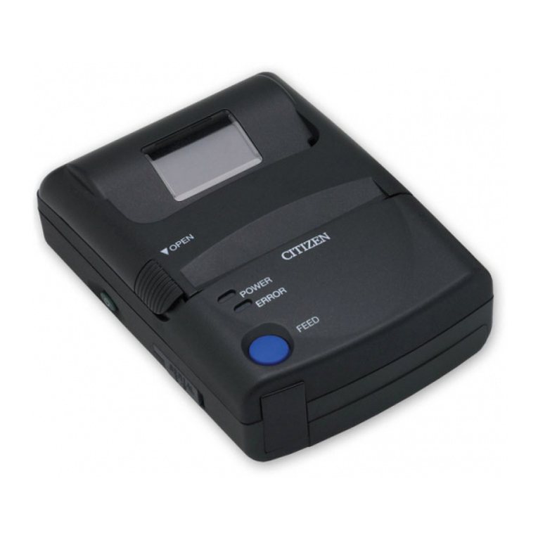 Citizen PD-22 User manual