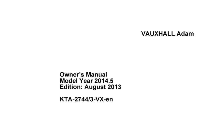 Vauxhall KTA-2744/3-VX-en owner's manual