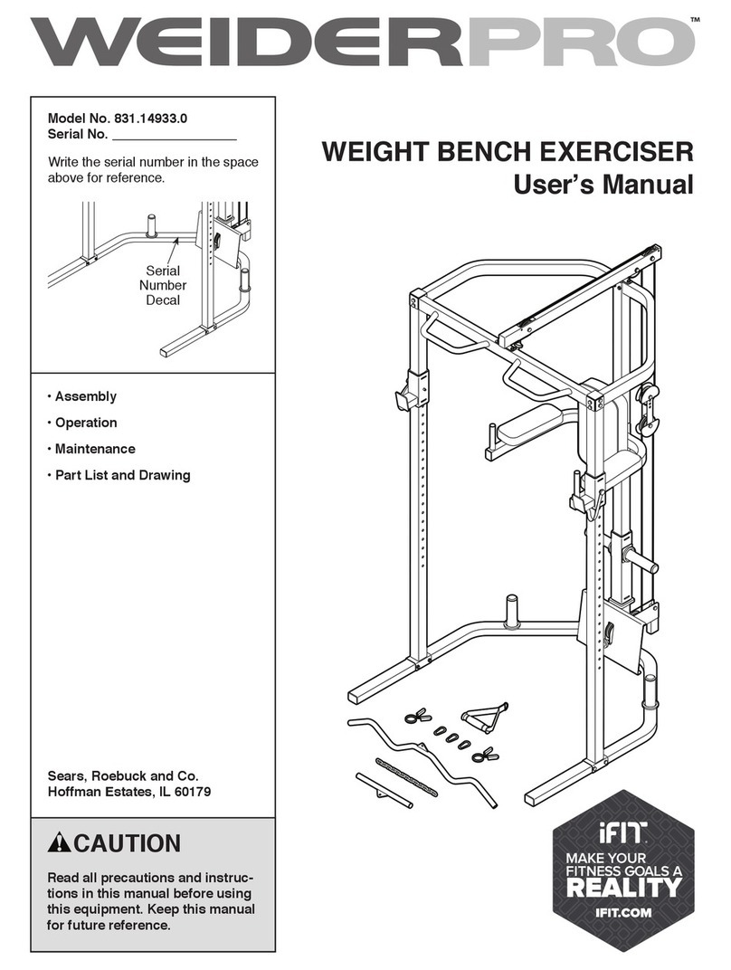 WeiderPro 831.14933.0 User manual
