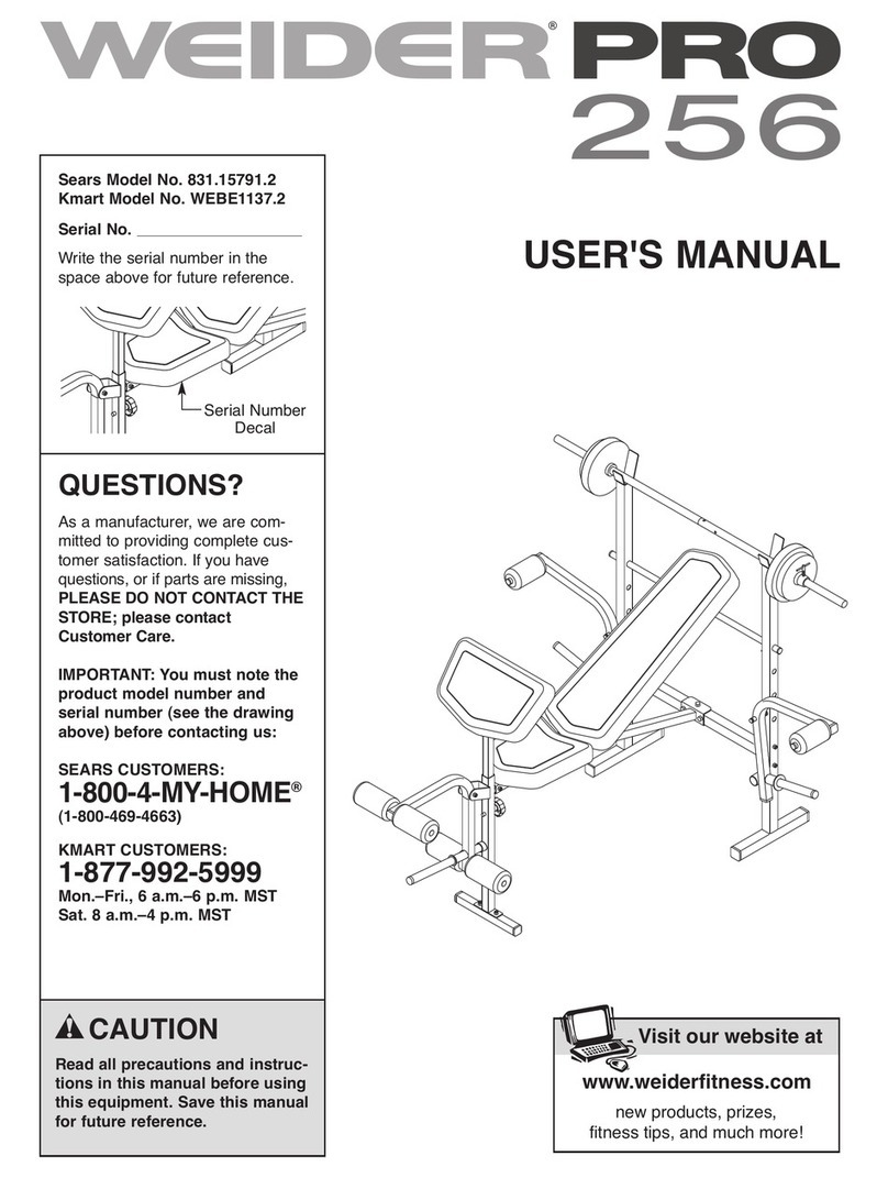 WeiderPro 831.15791.2 User manual