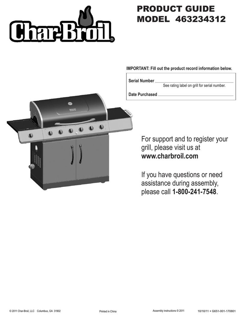 Char-Broil 463234312 User manual
