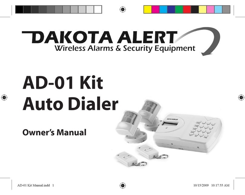 Dakota Alert AD-01 Kit owner's manual