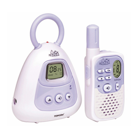 Topcom Babytalker PMR 1010 User manual