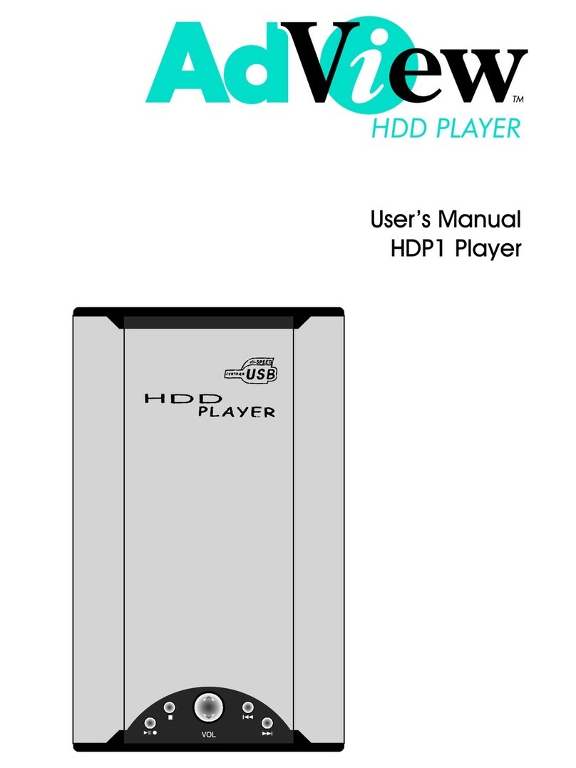Admart AdView HDP1 user manual
