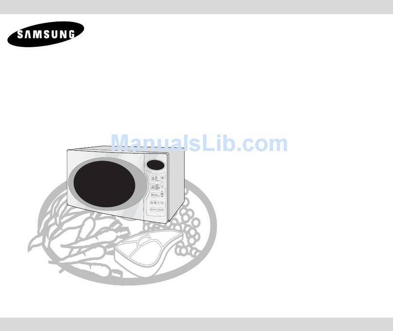 Samsung CE2360 Owner's instructions and cooking guide