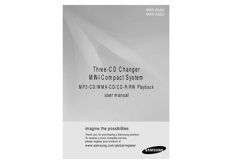 Samsung MAX-A54U user manual