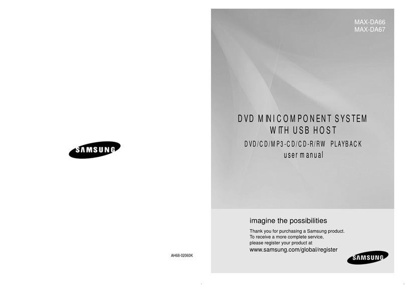 Samsung MAX-A66 User manual