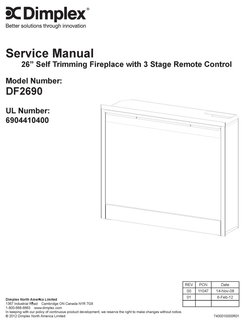 Dimplex DF2690 Service manual Dimplex DF2690 Service manual