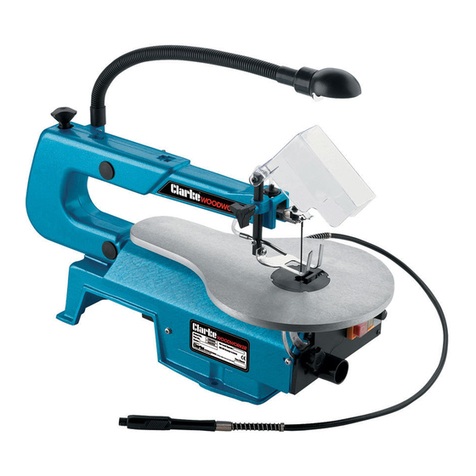 Clarke Woodworker CSS400B Operating and maintenance instructions