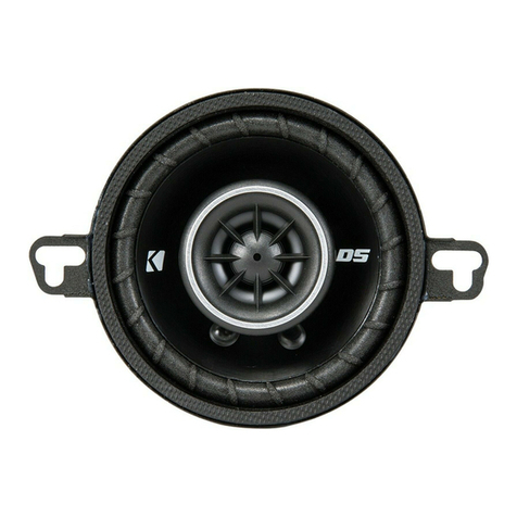 Kicker DS350 owner's manual