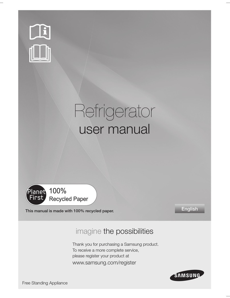 Samsung Refrigerator user manual