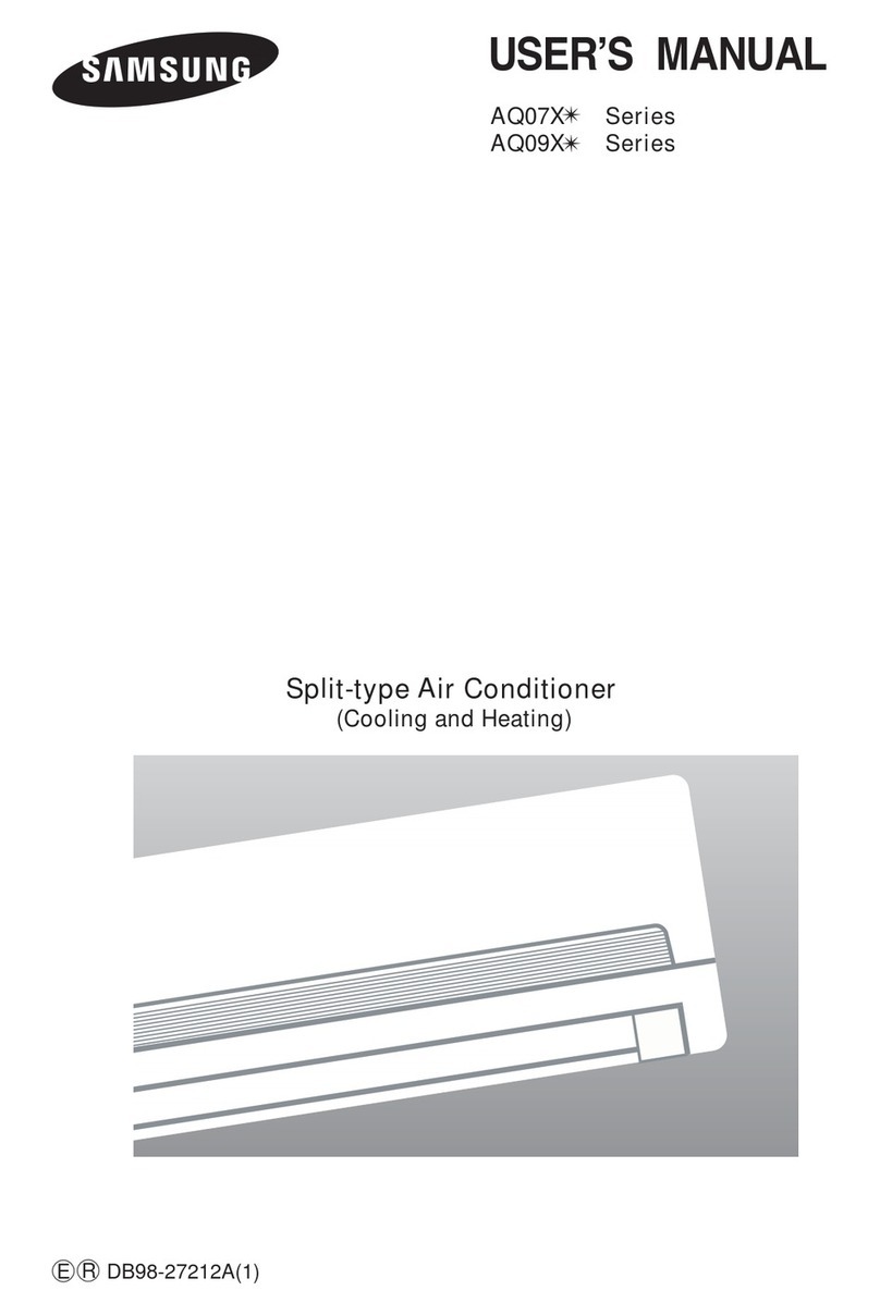 Samsung AQ07X Series User manual